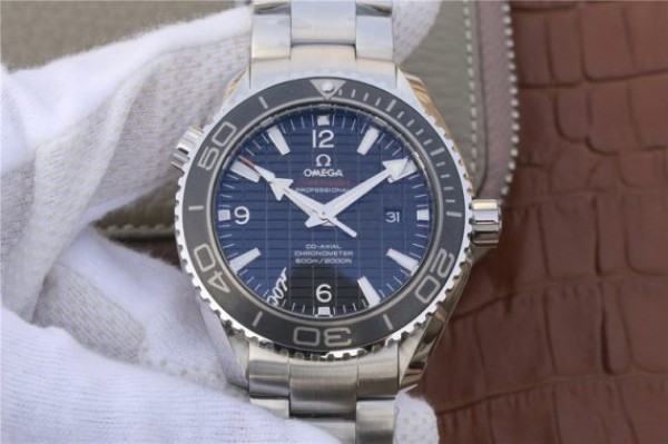 Replica Omega Planet Ocean Professional Ceramic Bezel 45mm OMF 007 SS Bracelet A8501 - Elite Watch Atelier