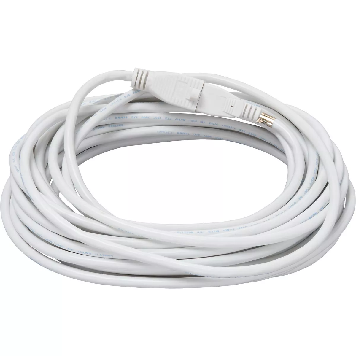 Master Electrician 40 Ft. 16/3 Medium-Duty White Patio Extension Cord