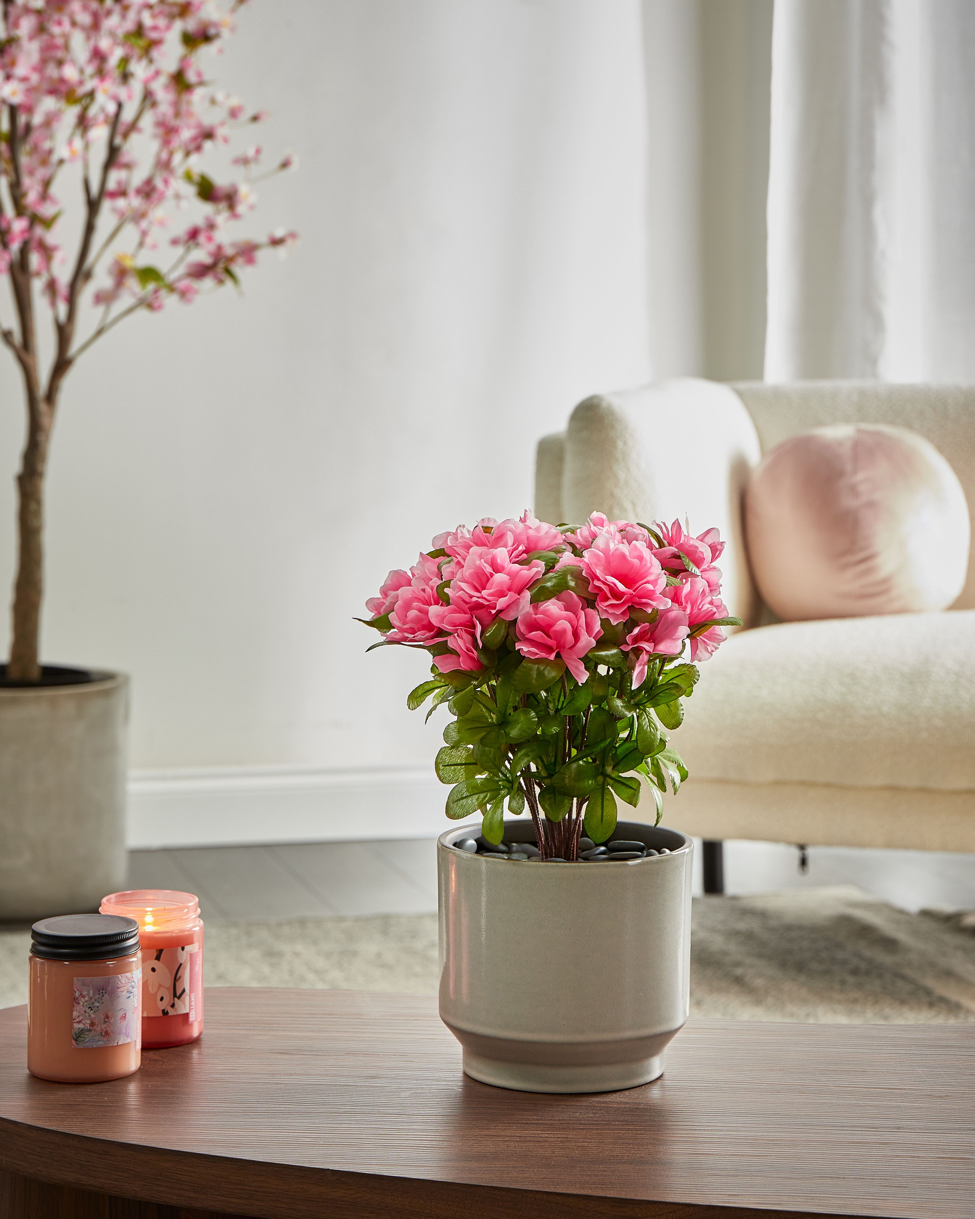 Artificial Plant NOVELLA 36 cm Pink