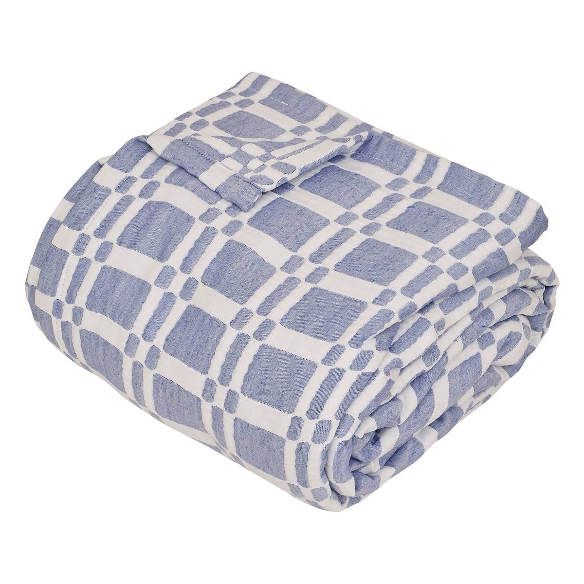 Bedspread "Nuvia" Indigo Blue, 260x240 cm