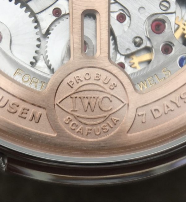 Replica IWC AZ Portuguese Tourbillon IW5046 Blue Dial - Top club