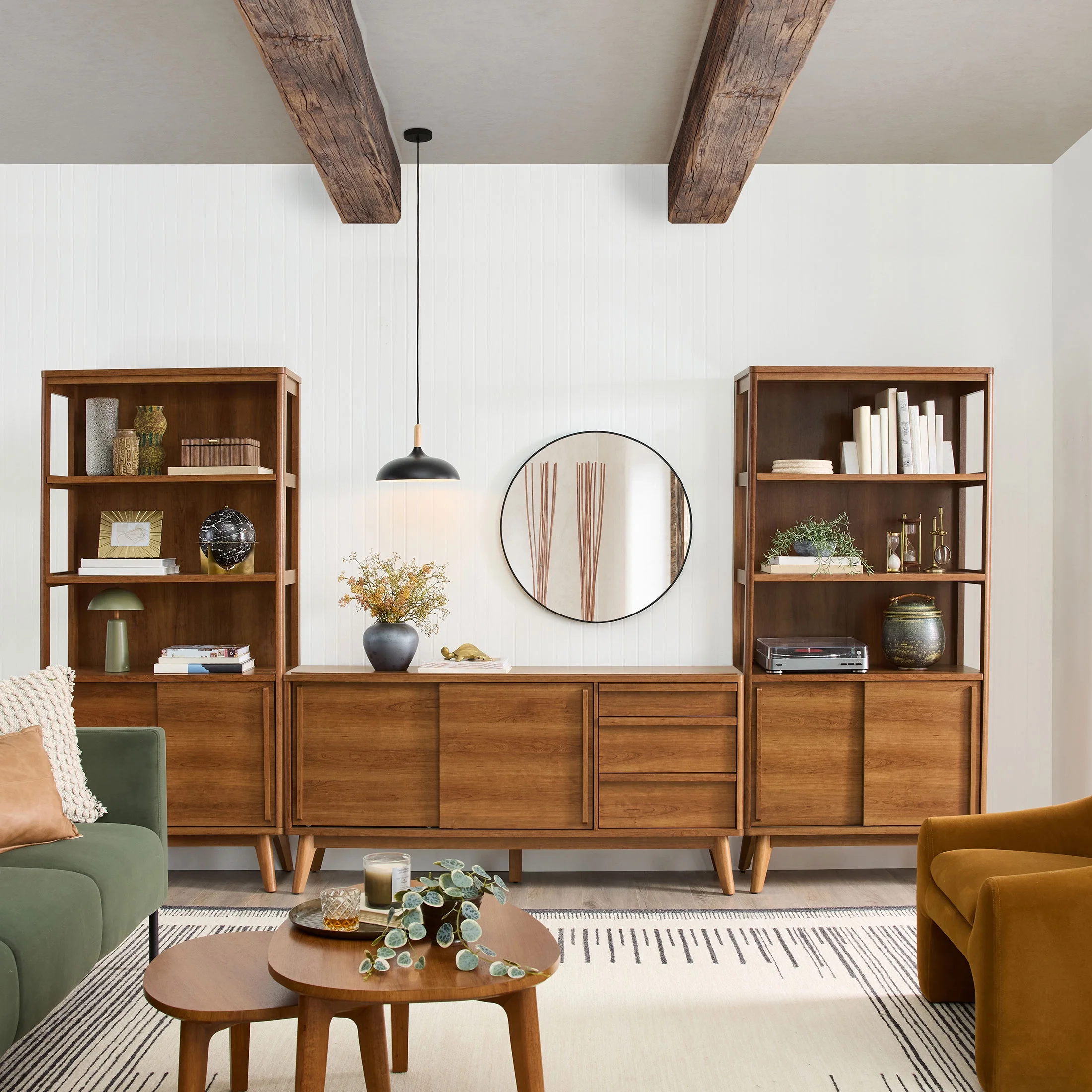 Better Homes & Gardens Greyson Bookcase, Acorn Finish - Image 7