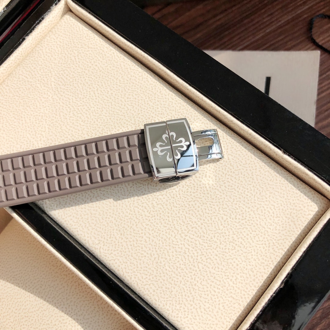 Fake Patek Philippe Replica Watch Aquanaut Ladies Stainless Steel Brown Dial 5067A-023 TWF(1:1 replica) - Top club