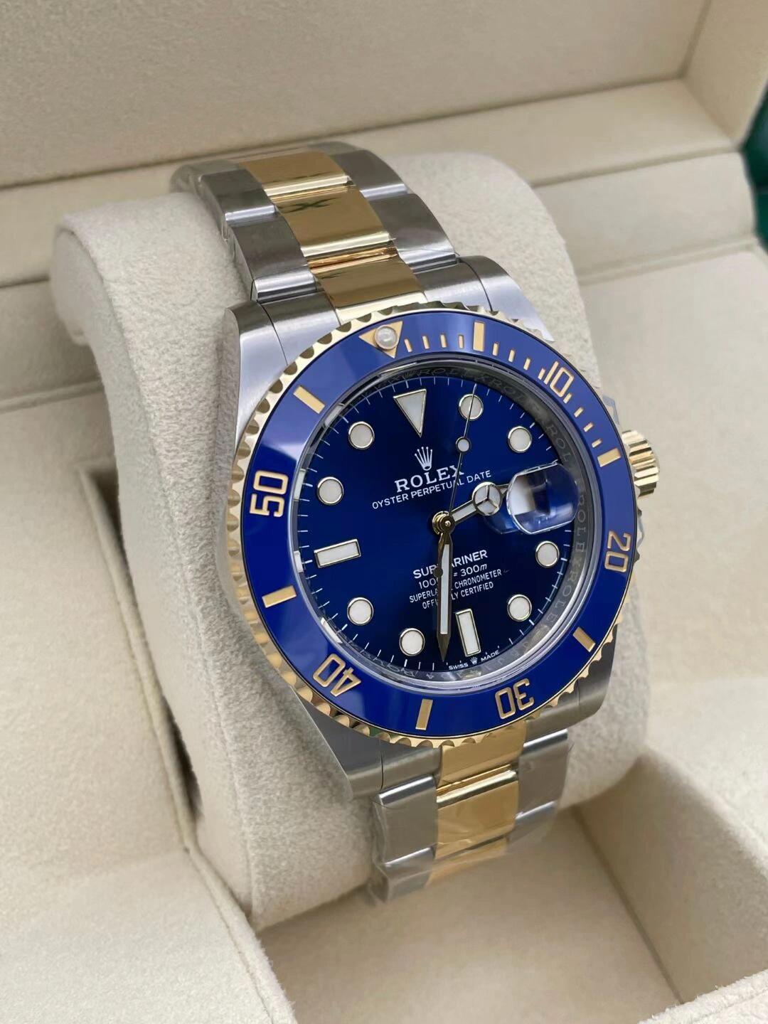 Rolex Submariner M126613LB-0002 Blue Gold 41MM(1:1 replica) - Top club