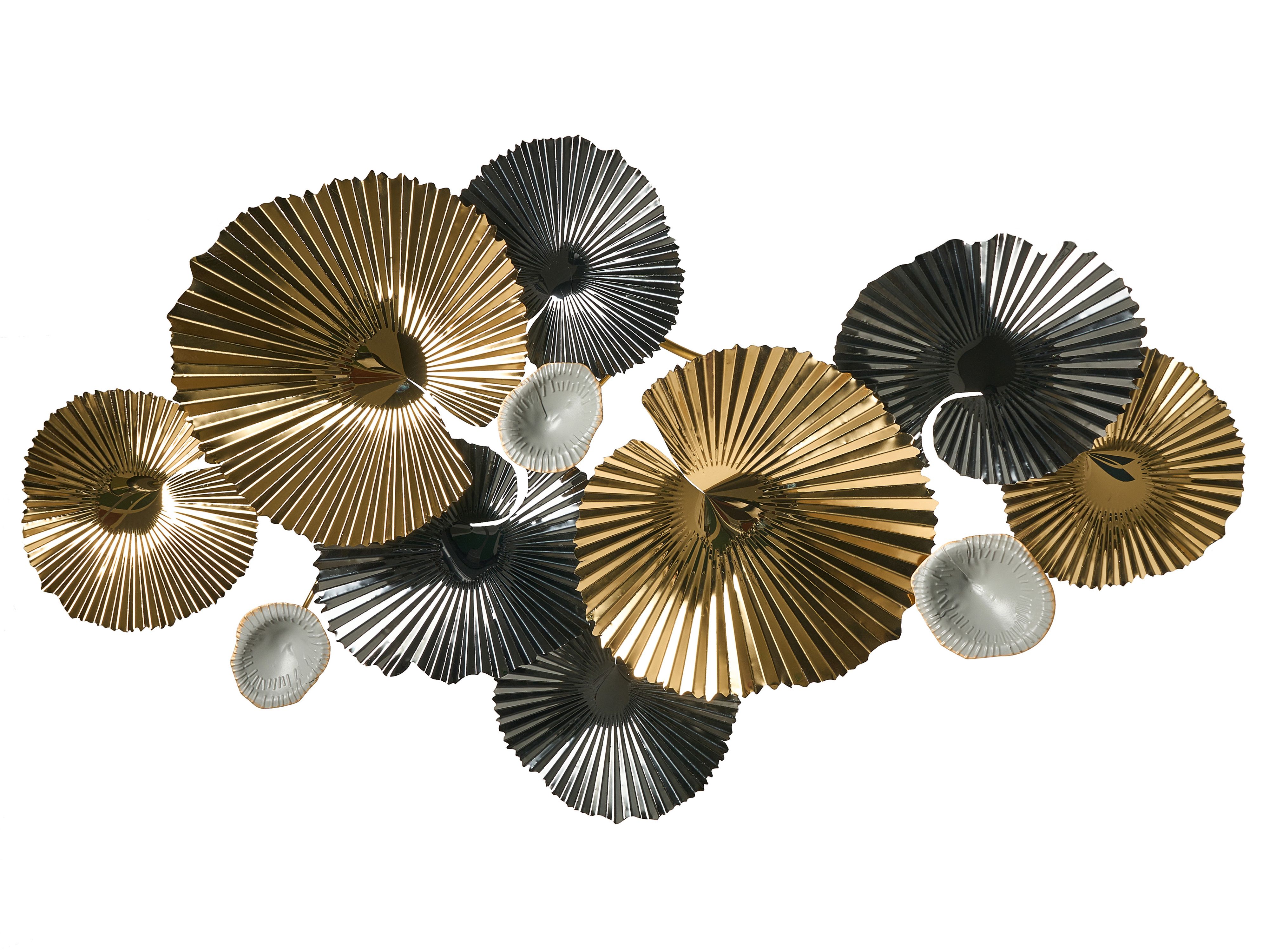 Wall Decor FRANCIUM Metal 50 cm Multicolour
