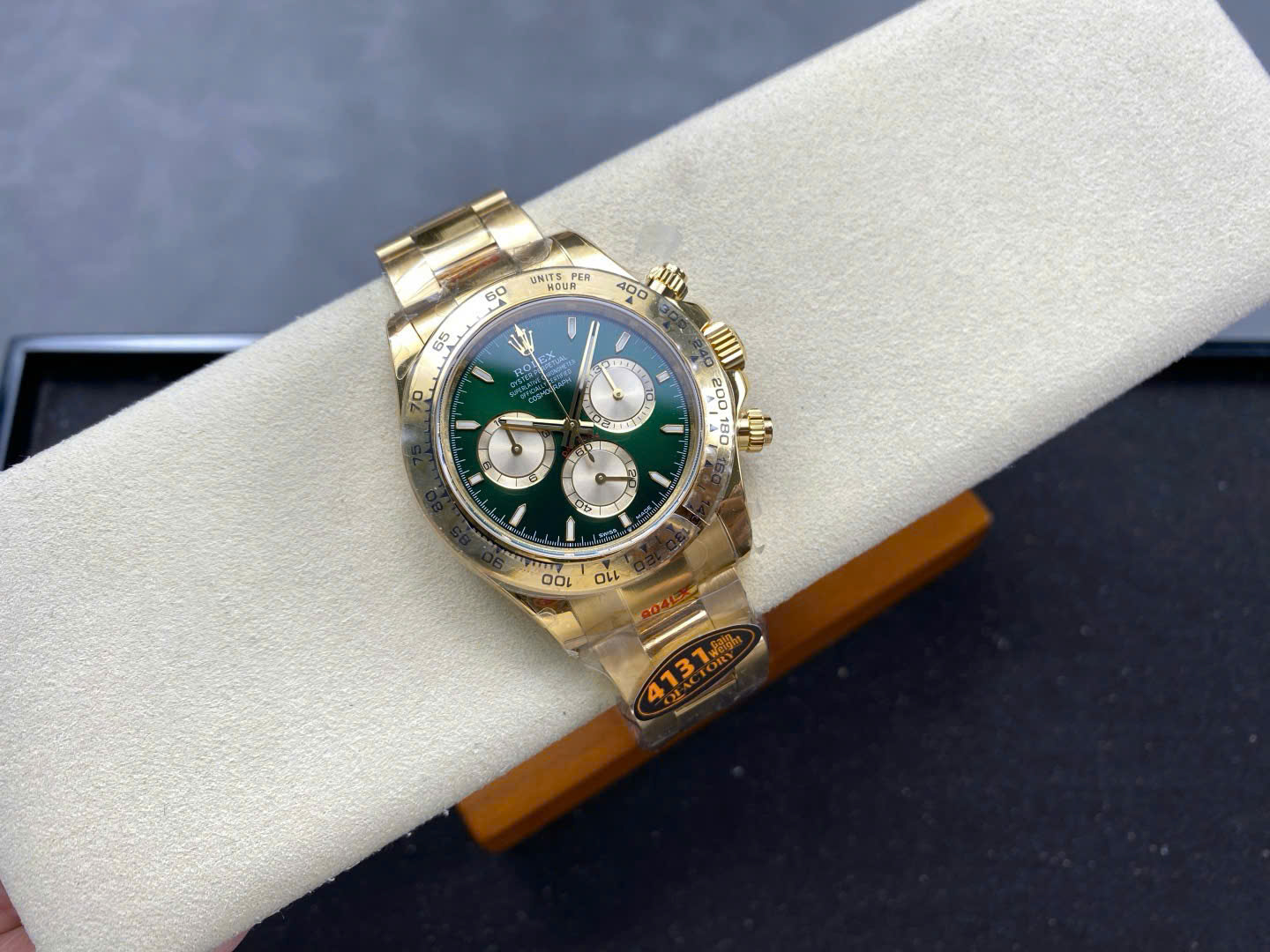 Rolex Cosmograph Daytona Yellow Gold 126508 Loki Replica Watch Weight 180 Grams QF 40mm - Elite Watch Atelier