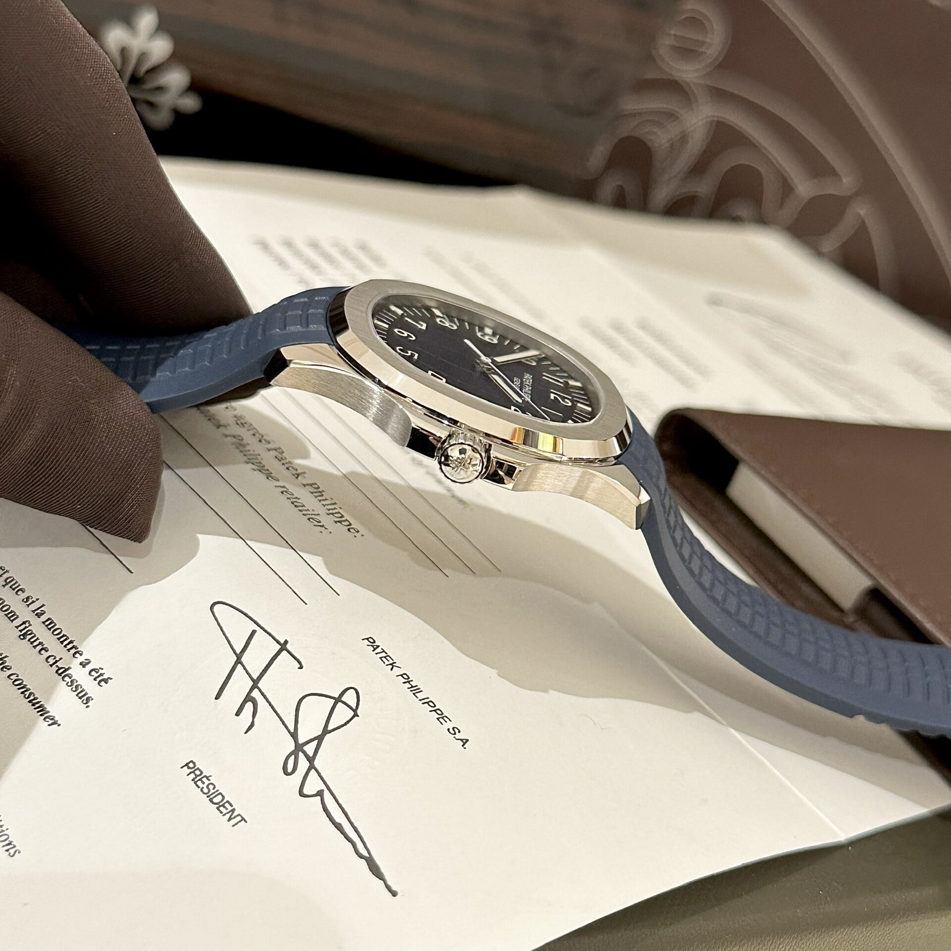 Patek Philippe Aquanaut 5167 Replica 1:1 Watch Blue 3K Factory 40mm - Top club