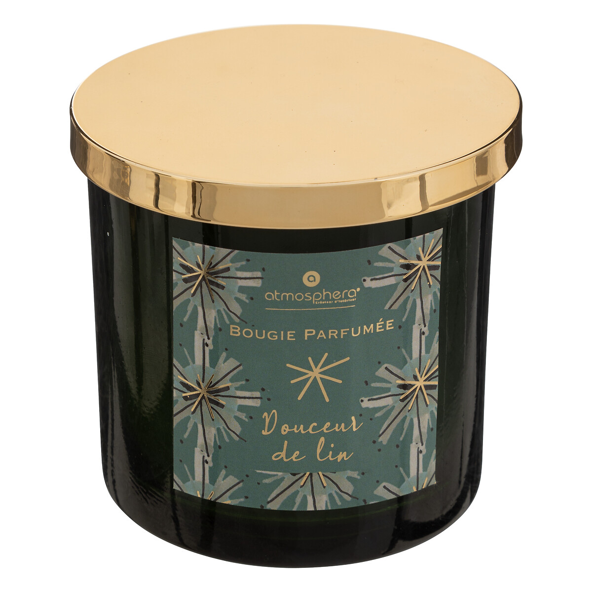 Scented candle "Plum" Suavidad de lino, 400g