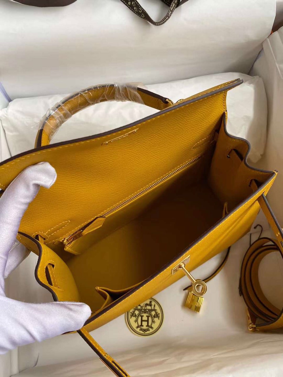 Hermes Kelly Epsom Leather 25cm Bag