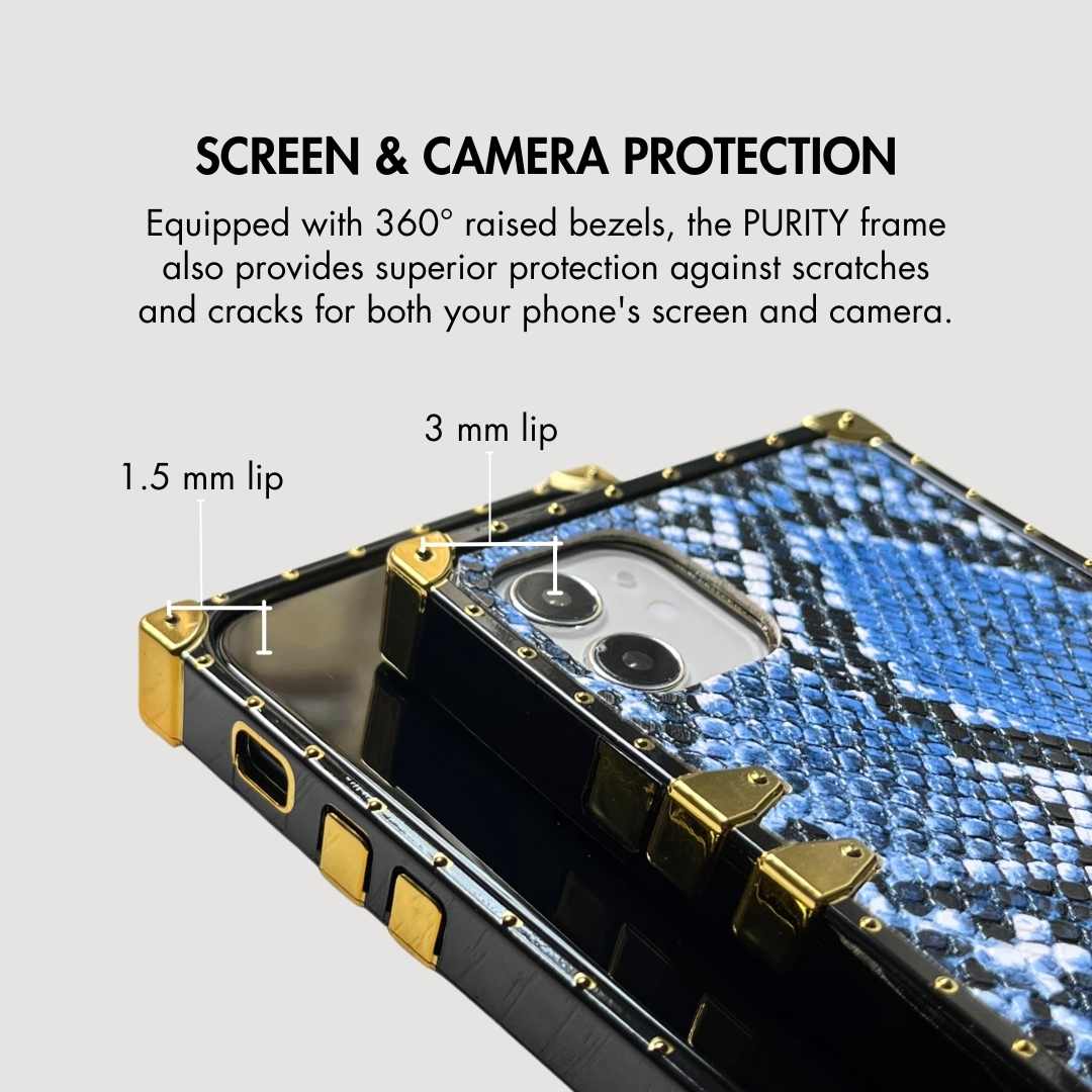 Samsung Case with Ring Blue Rattlesnake - Wholesale & Influencer