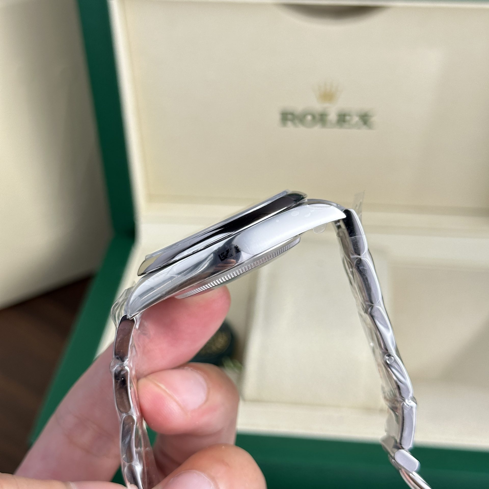 Rolex Replica Watch Oyster Perpetual 124300 Silver Dial Clean Factory 41mm - Top club