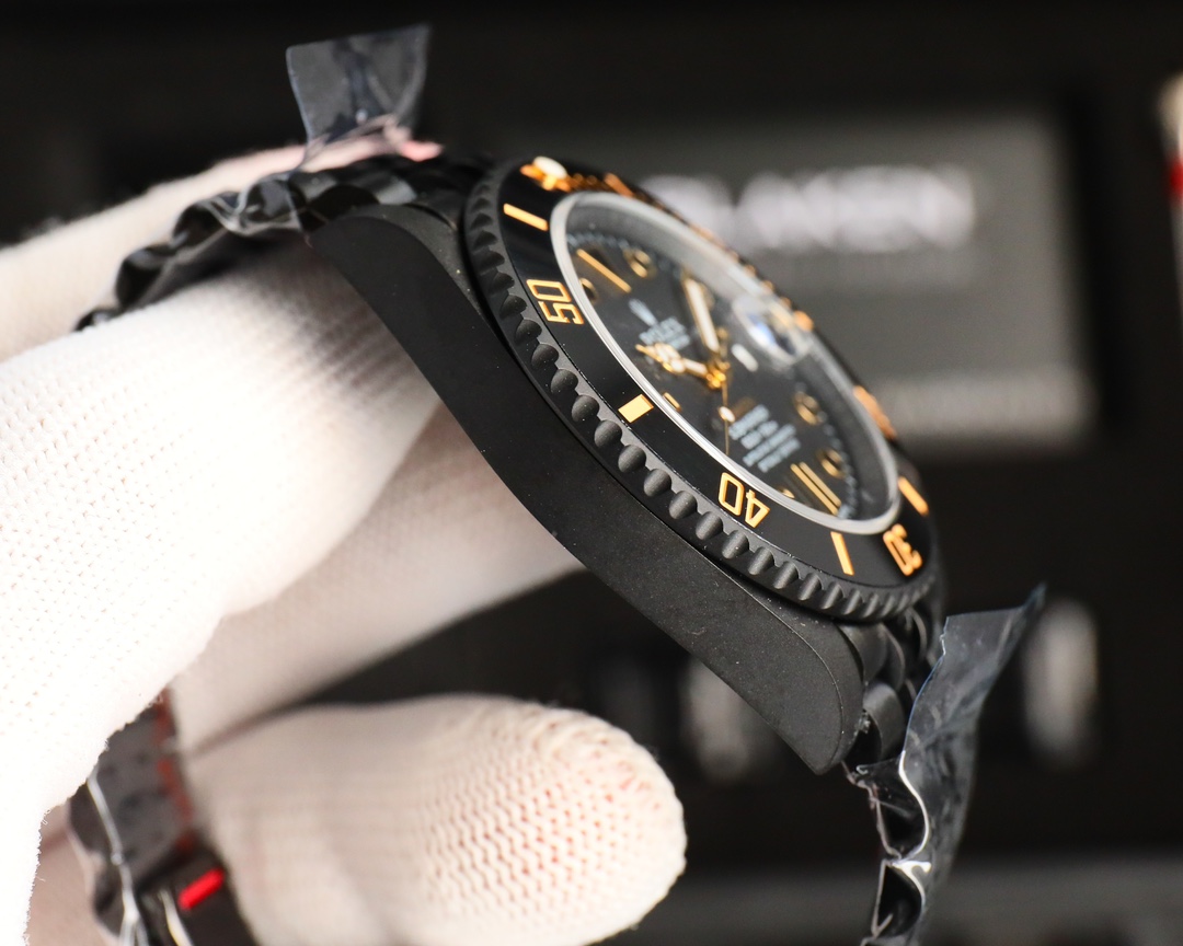 Rolex Dark Legend Submariner - DLC Blackened Finish - 40MM - Gold(1:1 replica) - Top club