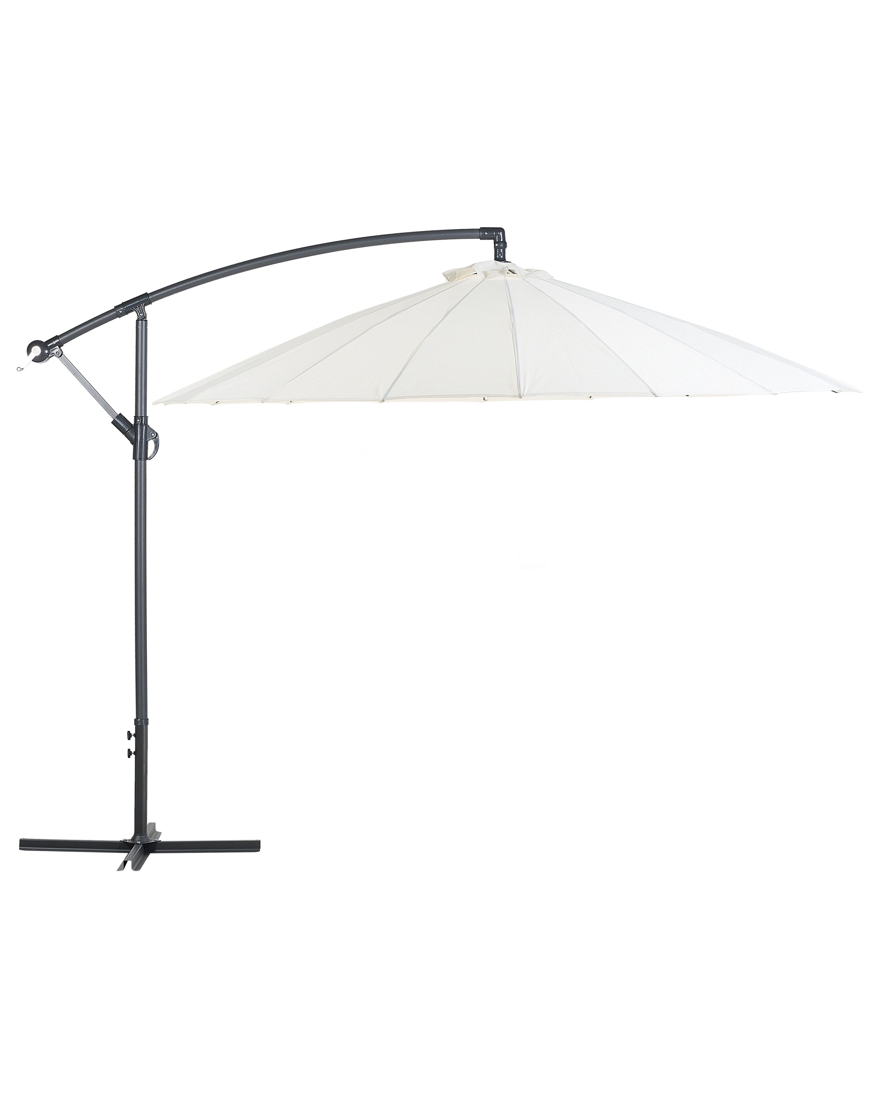 Cantilever Parasol 268 cm CALABRIA II Light Beige