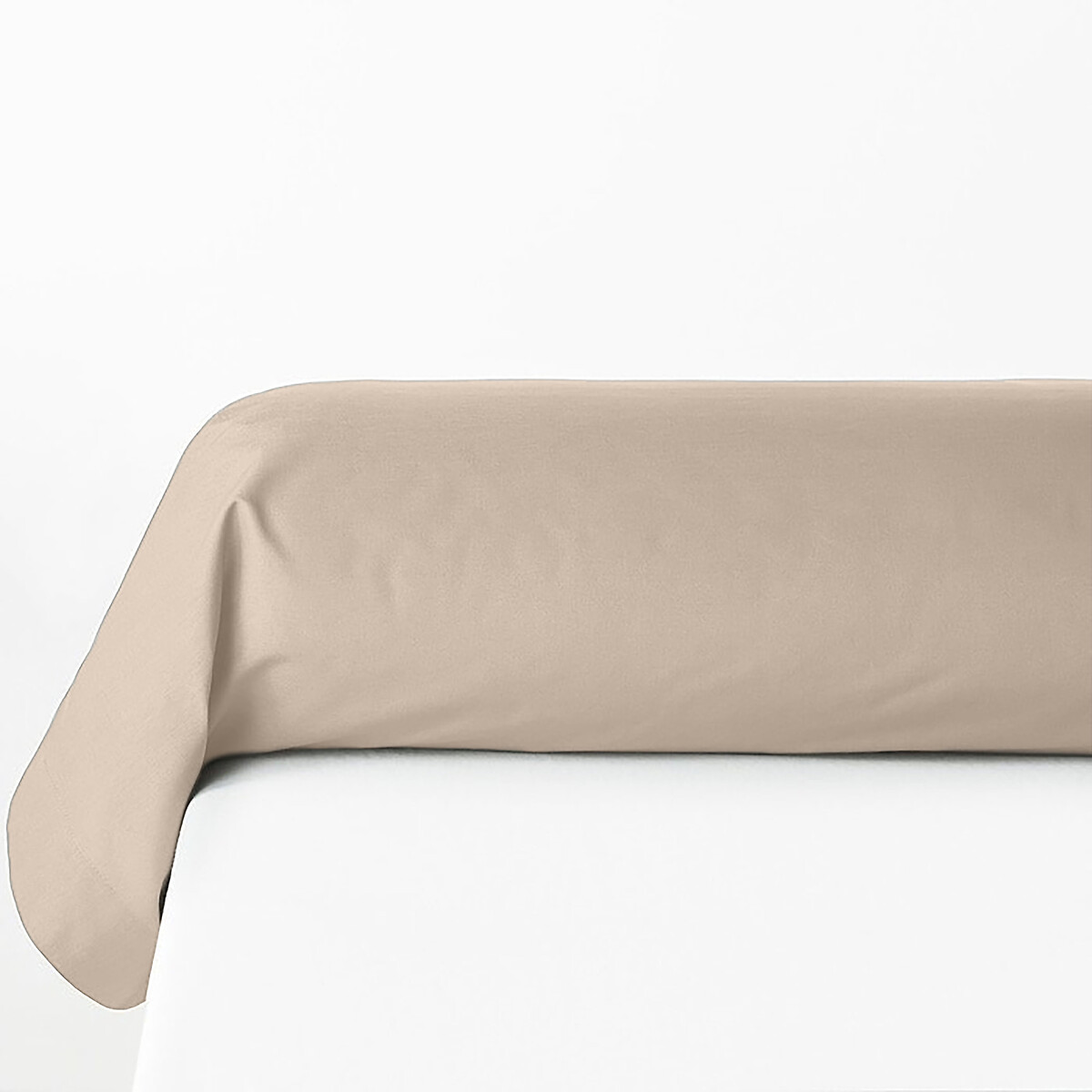 Bolster case Beige linen, 85x185 cm