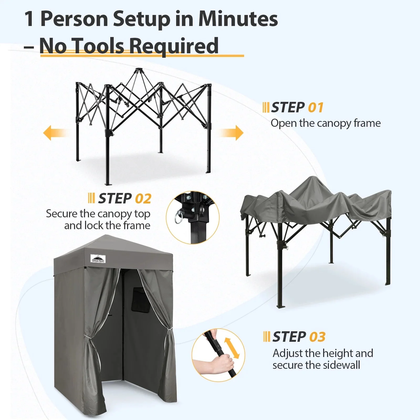 EAGLE PEAK Ultra Compact 4 ft x 4 ft Pop-Up Changing Room Canopy - Flex - Image 87 EAGLE PEAK Ultra Compact 4 ft x 4 ft Pop-Up Changing Room Canopy - Flex - Image 87