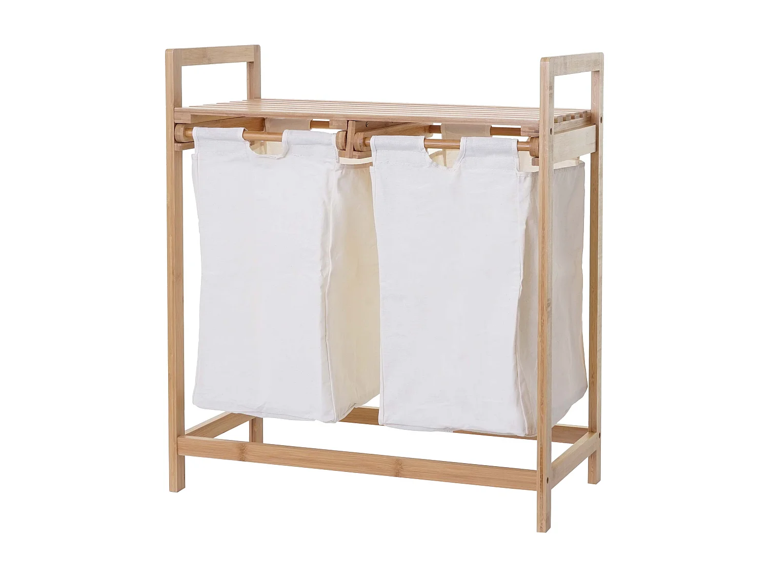 Panier à linge trieur bambou marron 64 x 33 x 74 cm 04_0001293