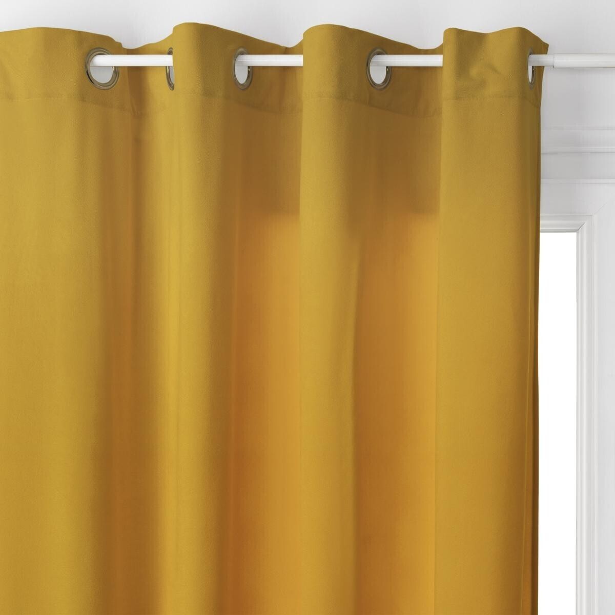 Curtain "Lilou" Yellow, 140x260 cm
