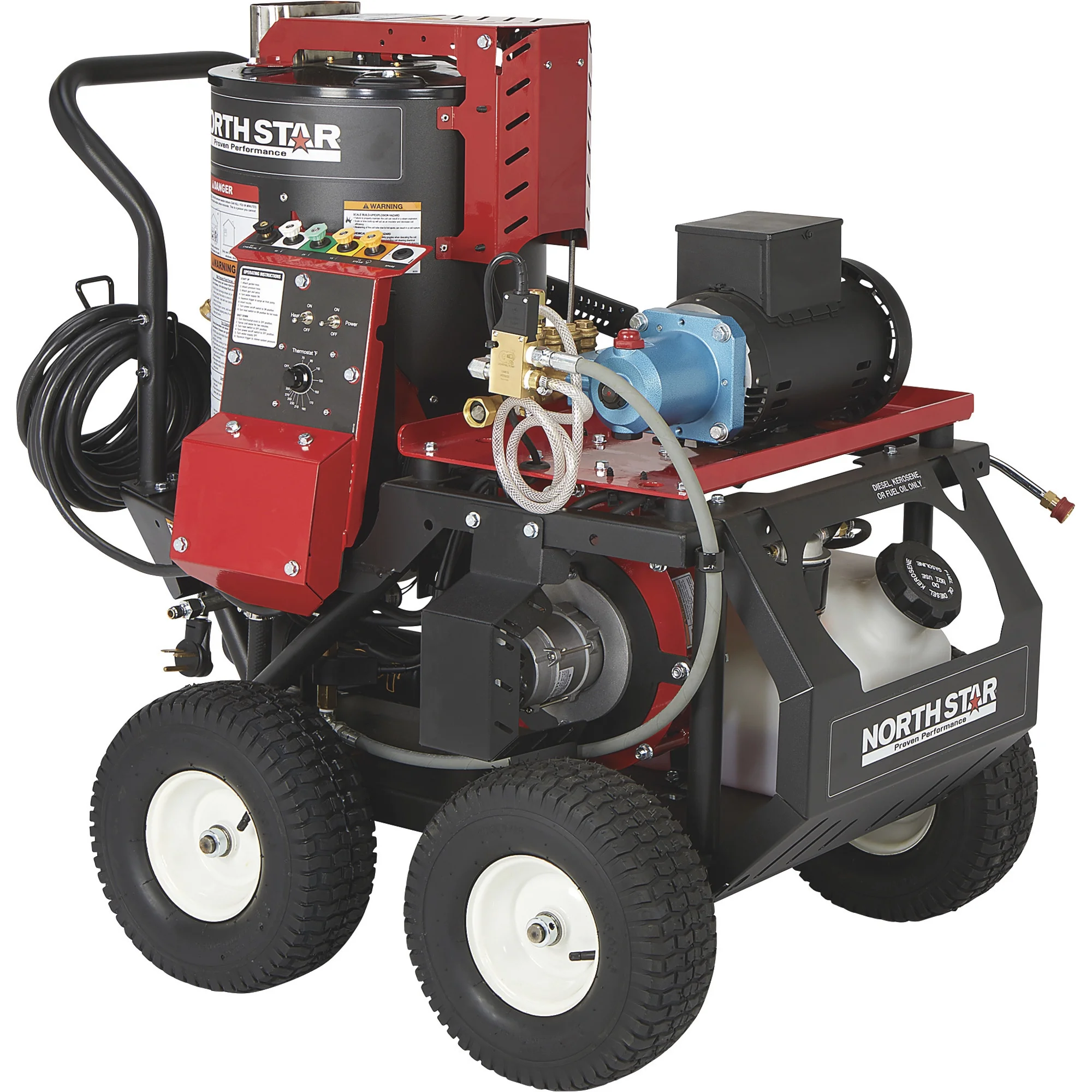 NorthStar Electric Wet Steam and Hot Water Pressure Washer, 2750 PSI, 2.5 GPM, 230 Volts - Image 7