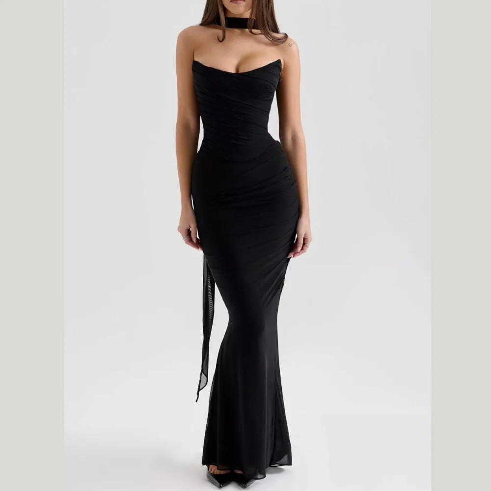 Tube Top and Maxi Skirt Set - ZKZOOK