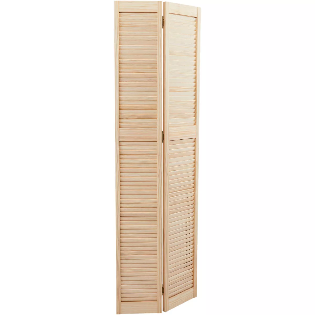 Alexandria Moulding 24 In. W. x 80 In. H. Natural Pine Bi-Fold Door