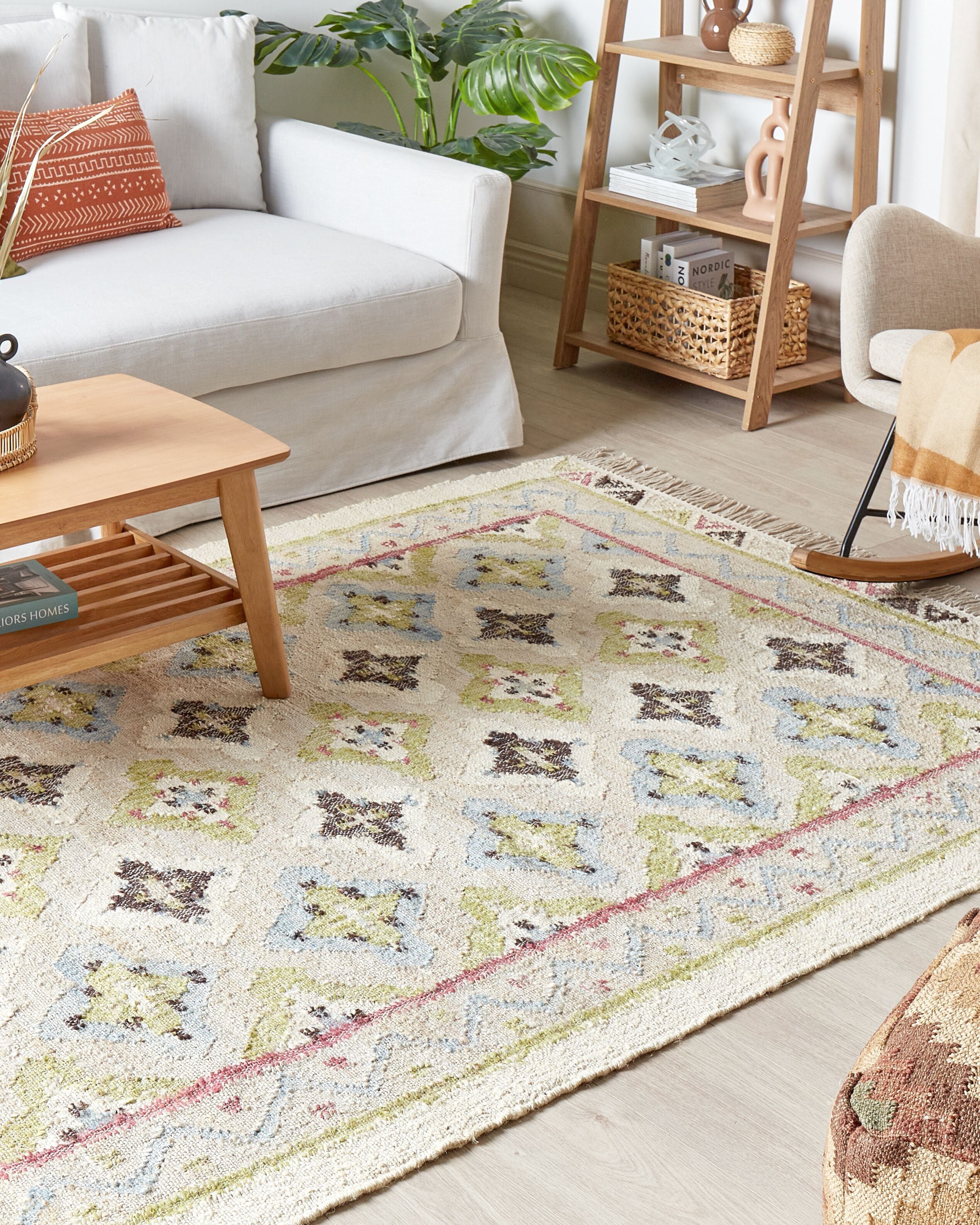 Rug TERKOS Multicolour 160 x 230 cm Jute