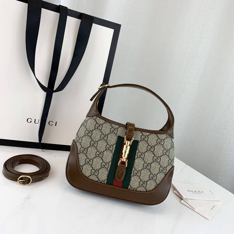 Replica Gucci Jackie 1961 Mini Hobo Bag 6370921:1High-quality replica