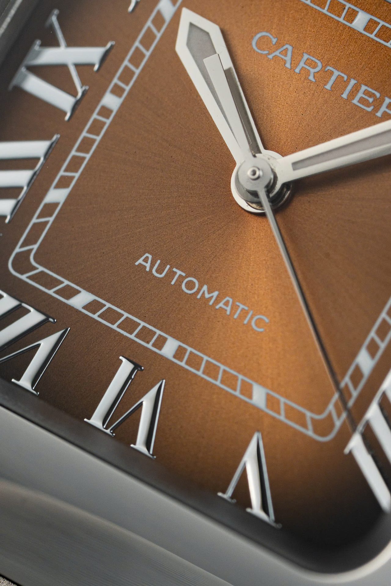 Cartier Santos WSA0065 Best Copies Watch Women Dial Brown BV Factory 35mm - Top club