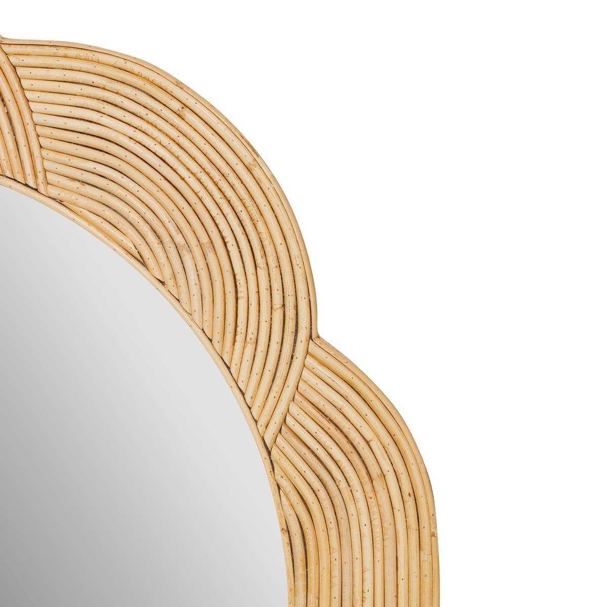 Wall Mirror "Maggie" Beige, 170x70 cm
