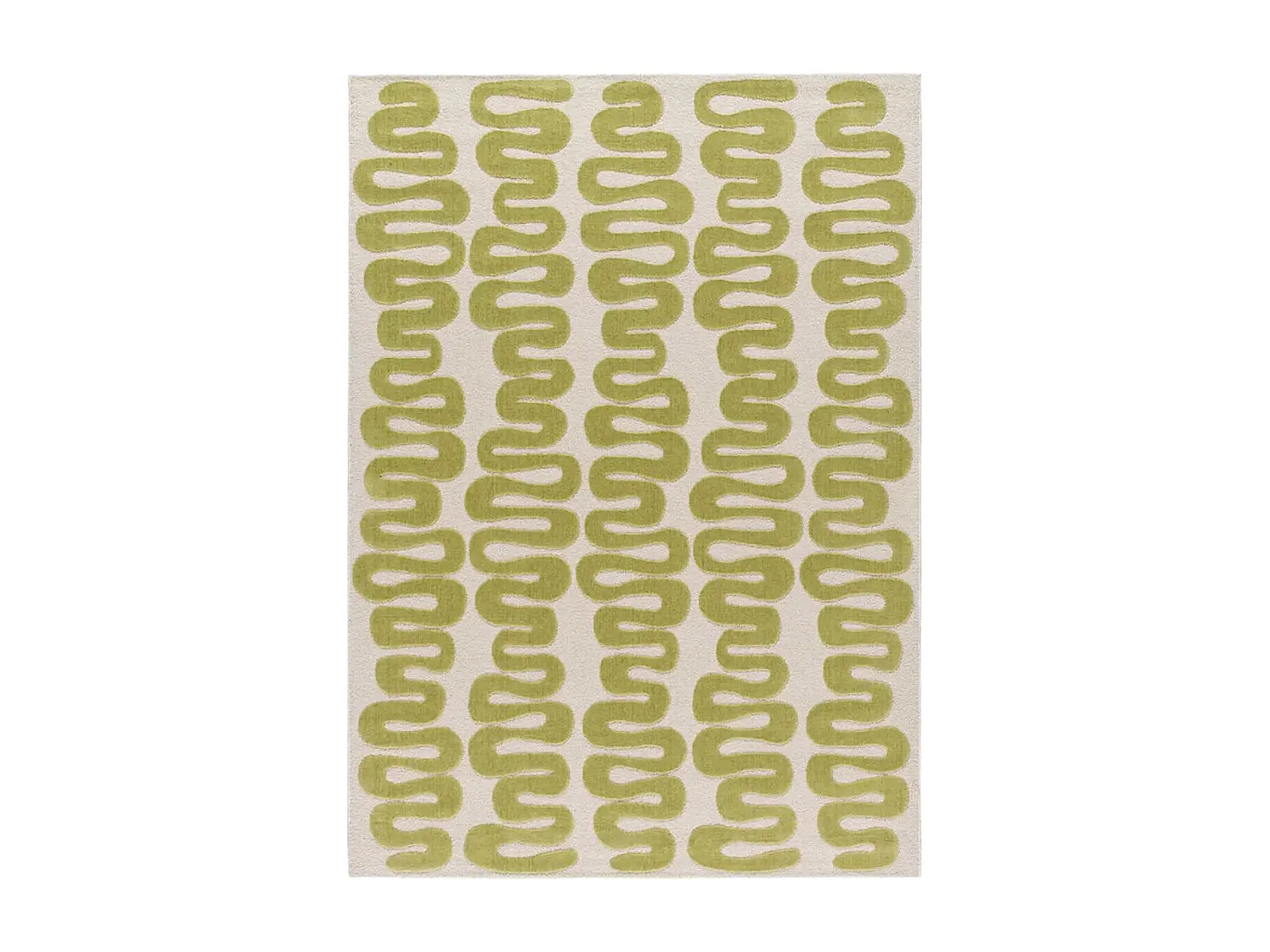 Tapis intérieur - moderne - vert - 160 x 230 cm - FLASHY