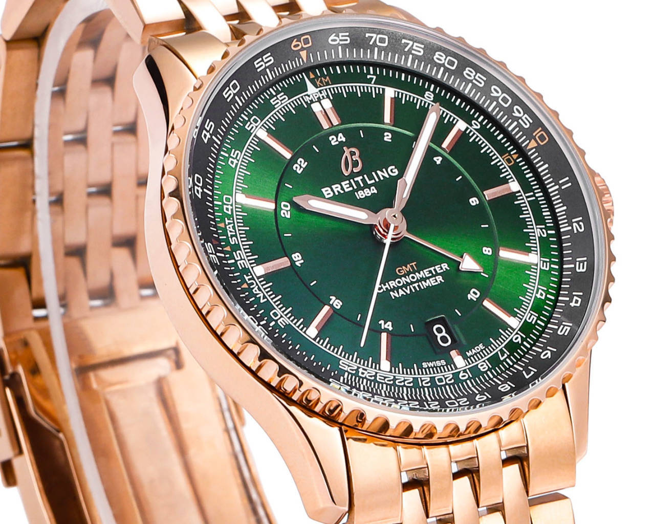 Breitling Navitimer Automatic GMT 41mm Mens Watch(1:1 replica) - Top club