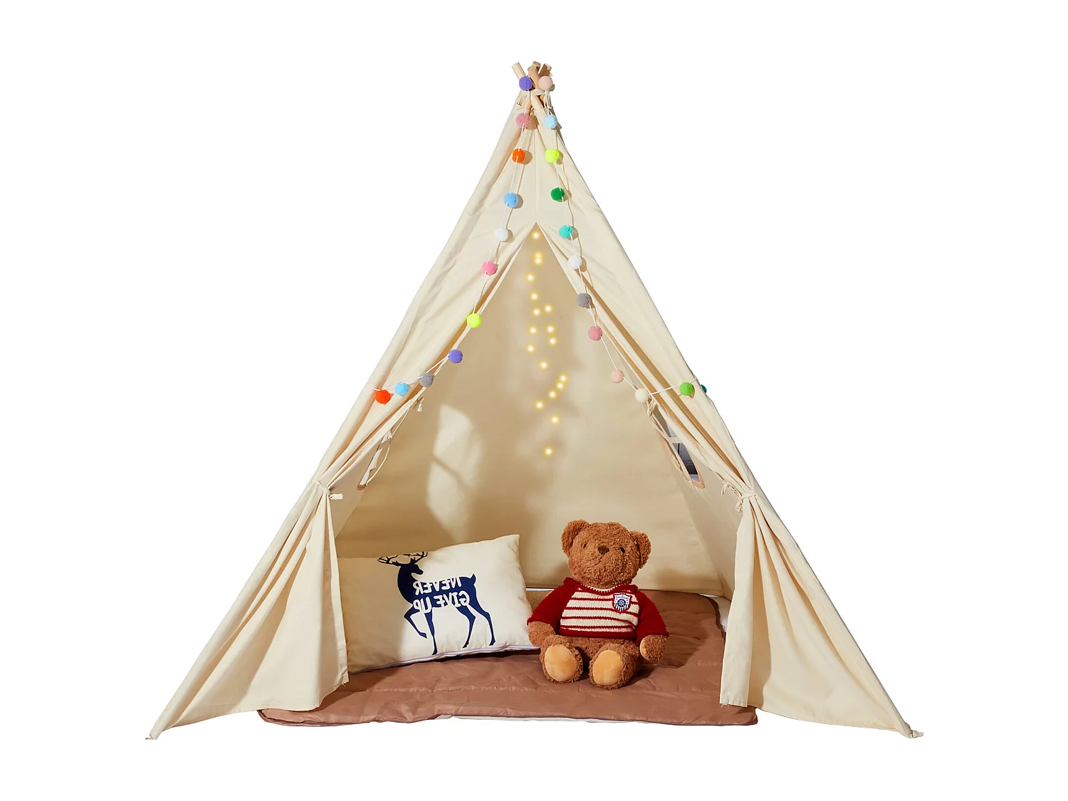 Tente de Jeu pour Enfants SucceBuy, 1 à 5 Ans, avec Tapis et Balles