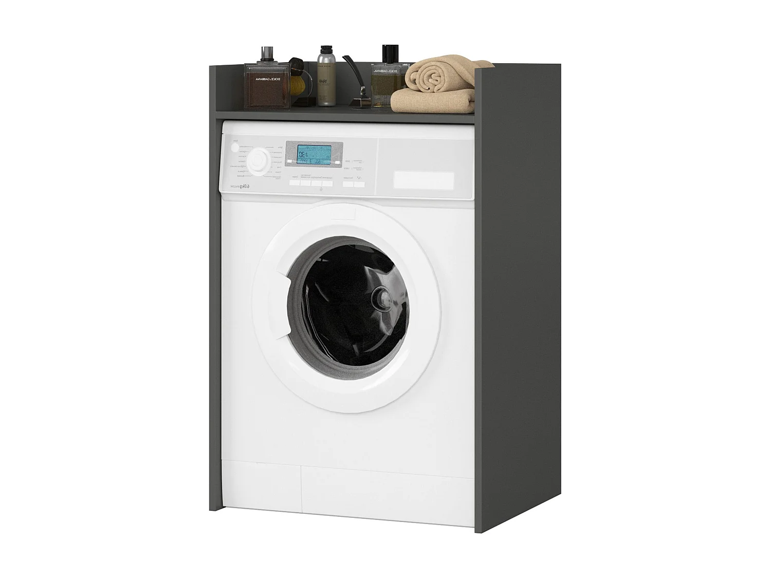 Armoire de rangement pour machine à laver 50 x 64 x 98 cm