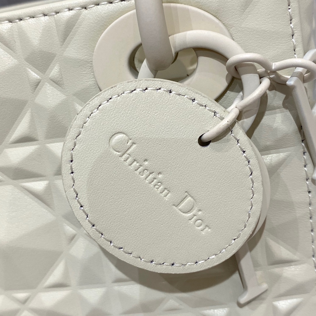 Dior Christian Dior Mini Lady Bag White For Women 6.5in/17cm1:1High-quality replica