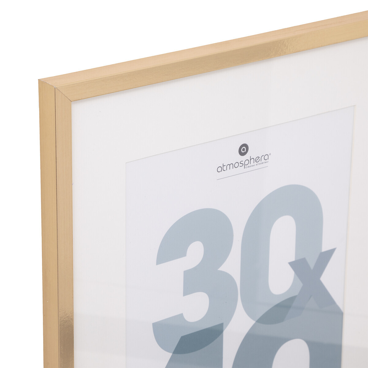 Photo frame"Manu" Golden, 30x40 cm