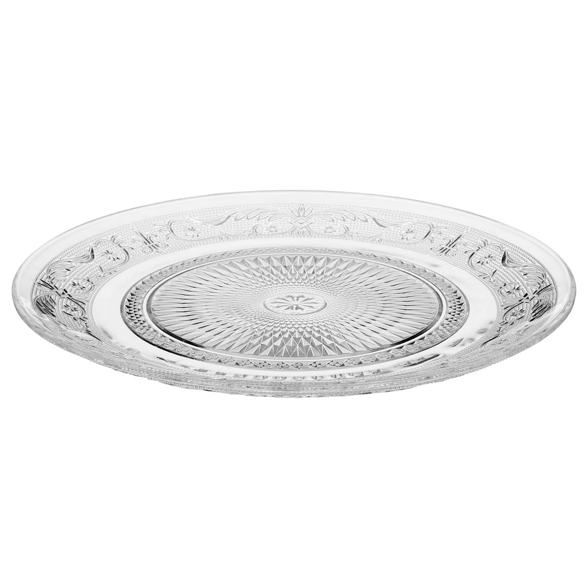 Set of 6 dinner plates "Renaissance" D.25.2 cm