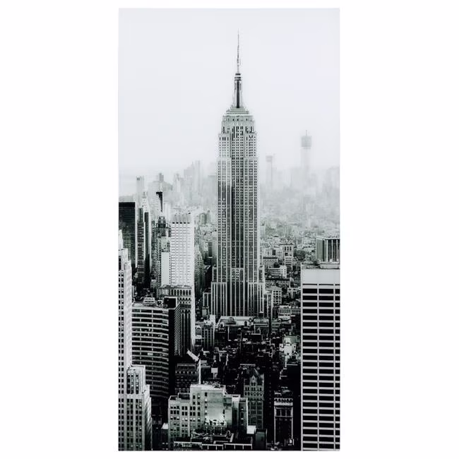 Empire Art Direct Blue Splash Frameless Free Floating Tempered Glass Panel Graphic Wall Art, 72" x 36", Ready to Hang - Image 5