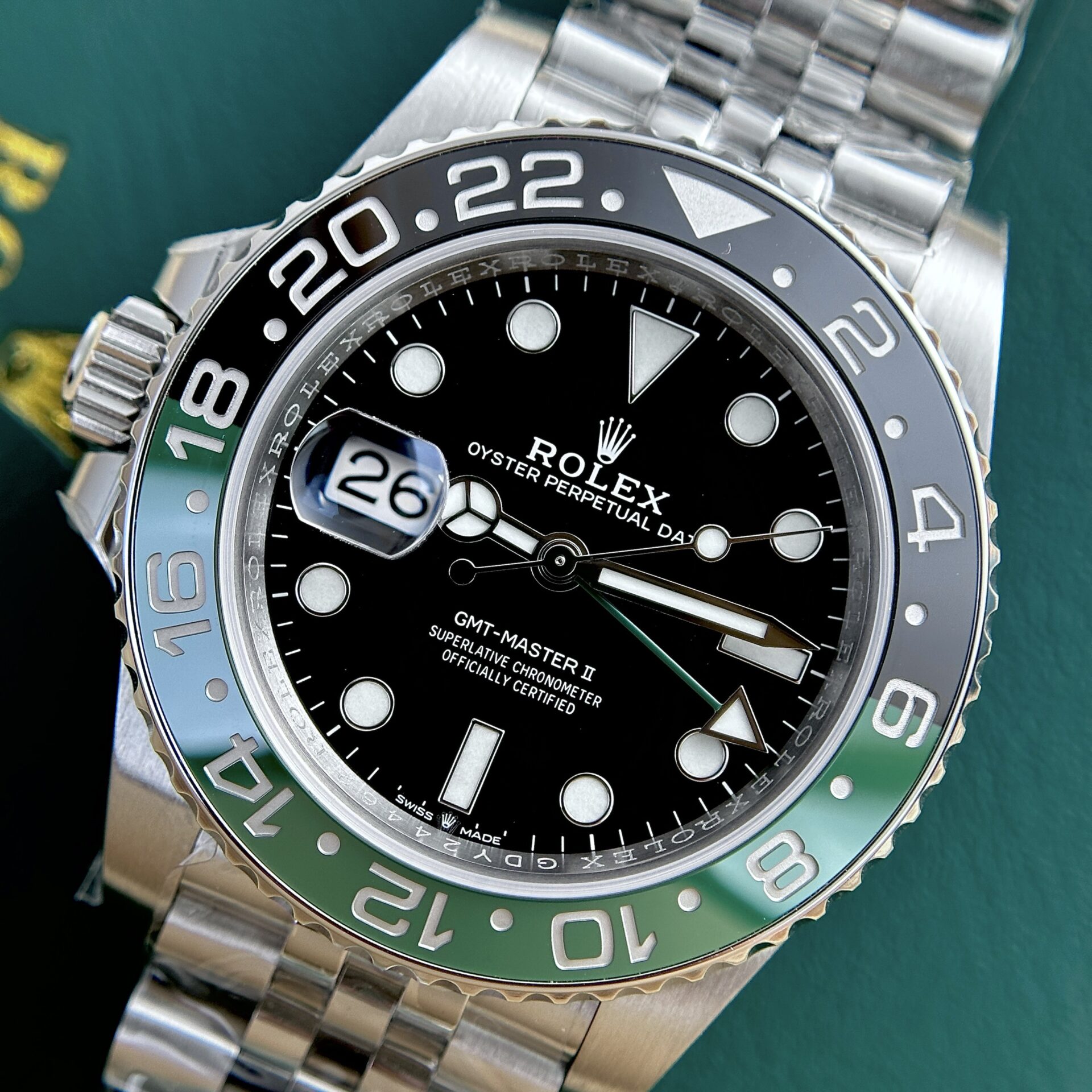 Rolex Replica Watch GMT-Master II 126720VTNR Sprite Jubilee Strap Clean Factory 40mm - Top club