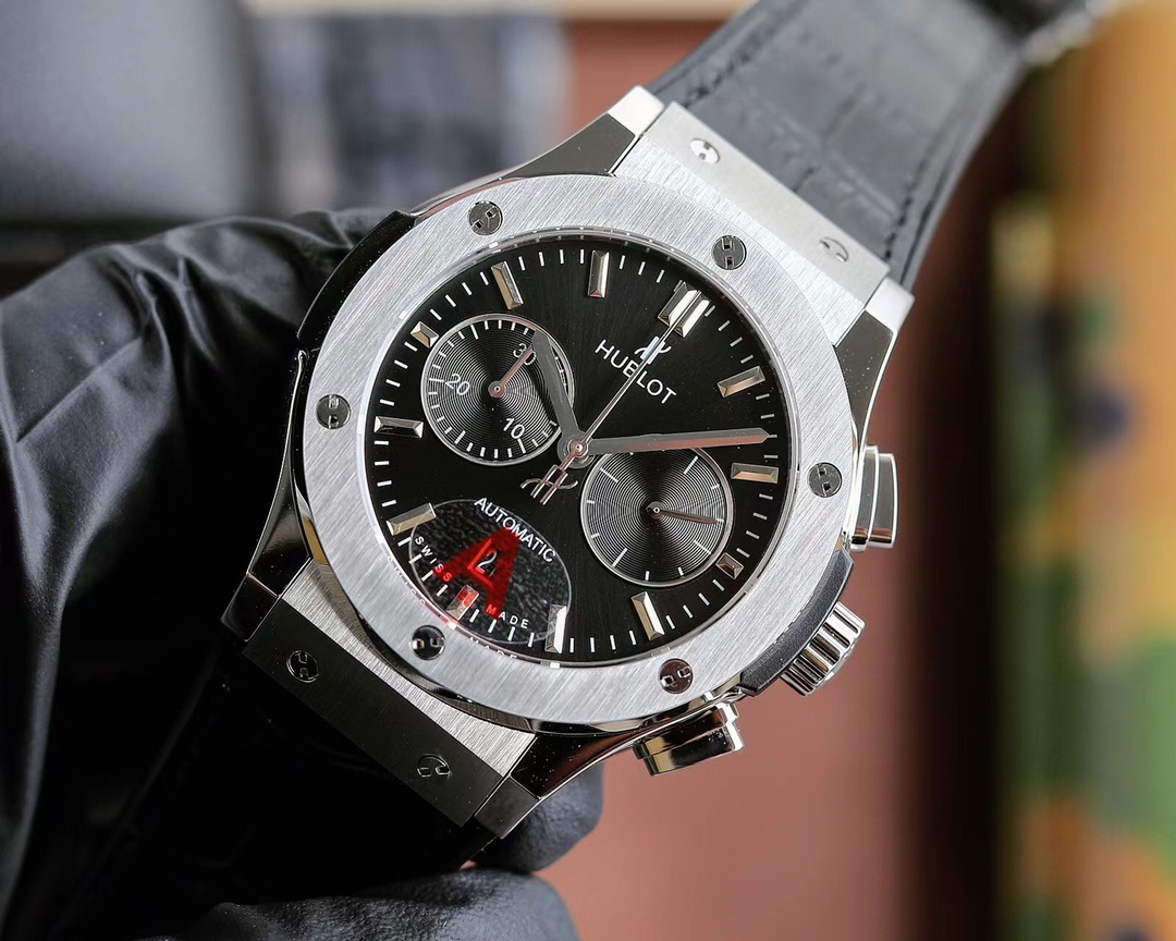 Hublot Classic Fusion Chronograph Titanium Black Dial 45mm(1:1 replica) - Top club
