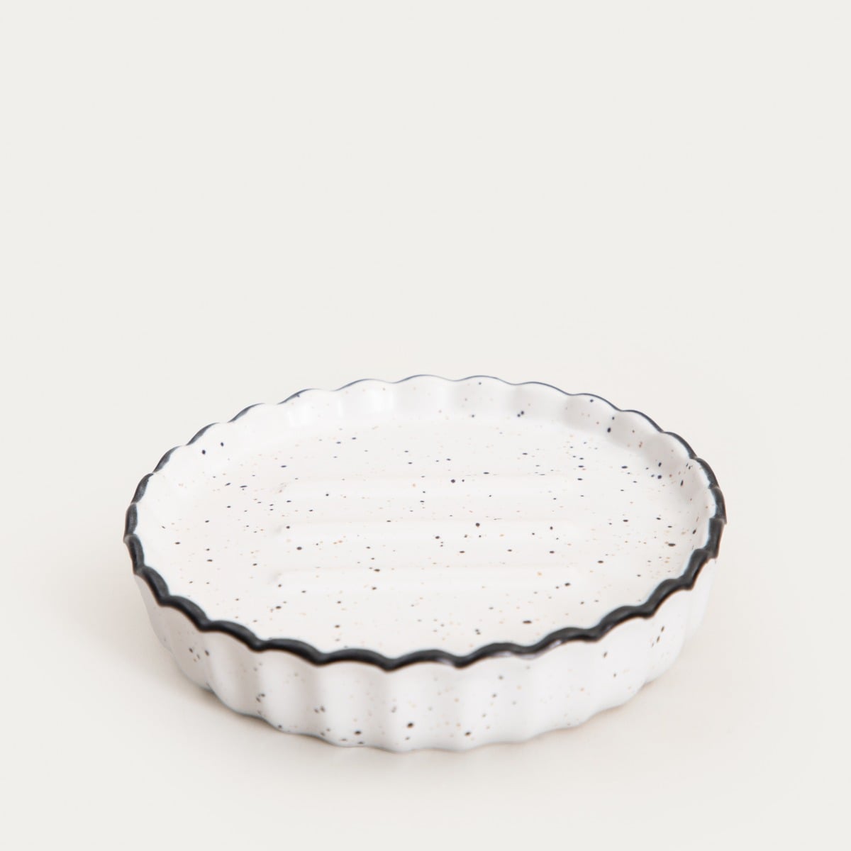 Mydelniczka SCALLOP ceramiczna 11x2,3 cm