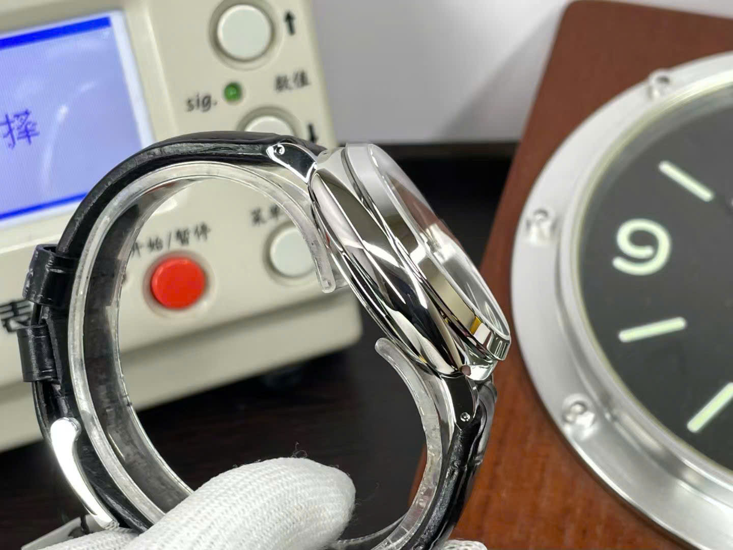 Panerai Knock Off Watches Luminor Due PAM1387 Black Leather Strap VS Factory 42mm - Top club