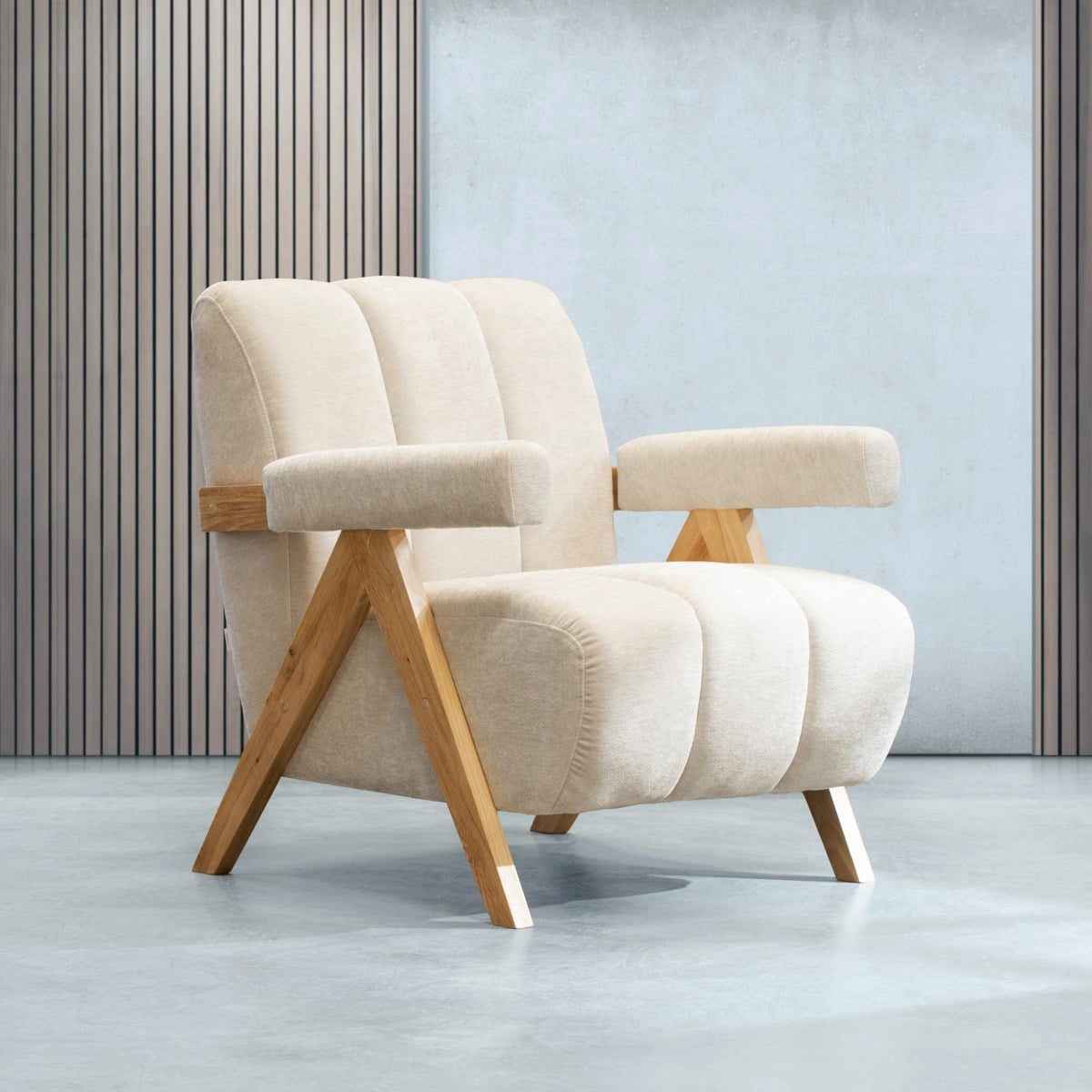Fotel SUENO Ecru 70x81x81 cm