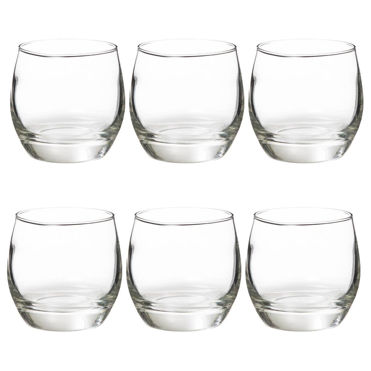 Set of 6 dessert cups"Amira" 15cl, Transparent