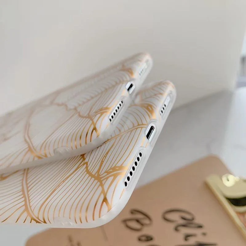 Golden Leaf iPhone Case - Wholesale & Influencer