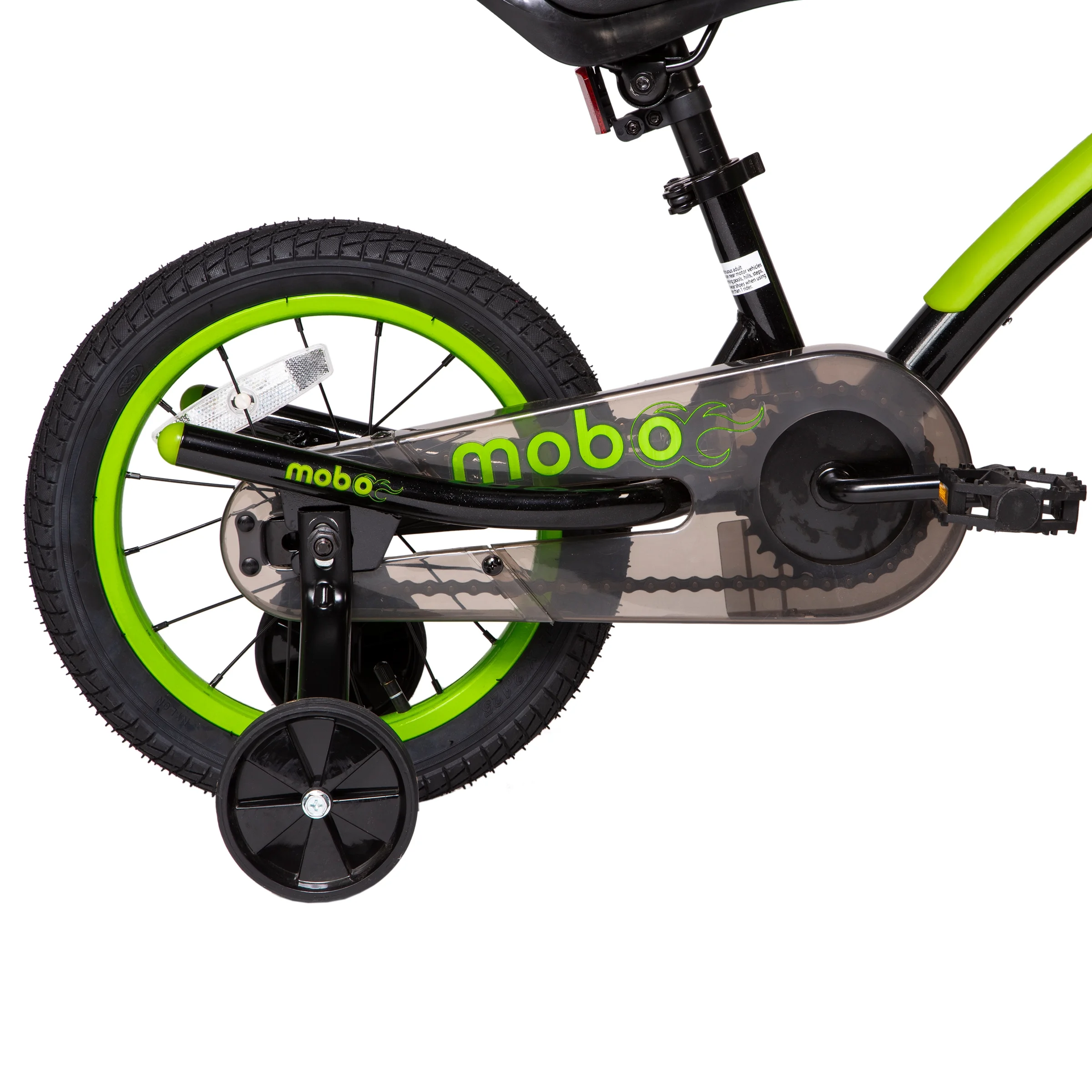 Mobo First Boy's 14" Kids Bike, Ages 3-5 Years Old, Red - Image 37