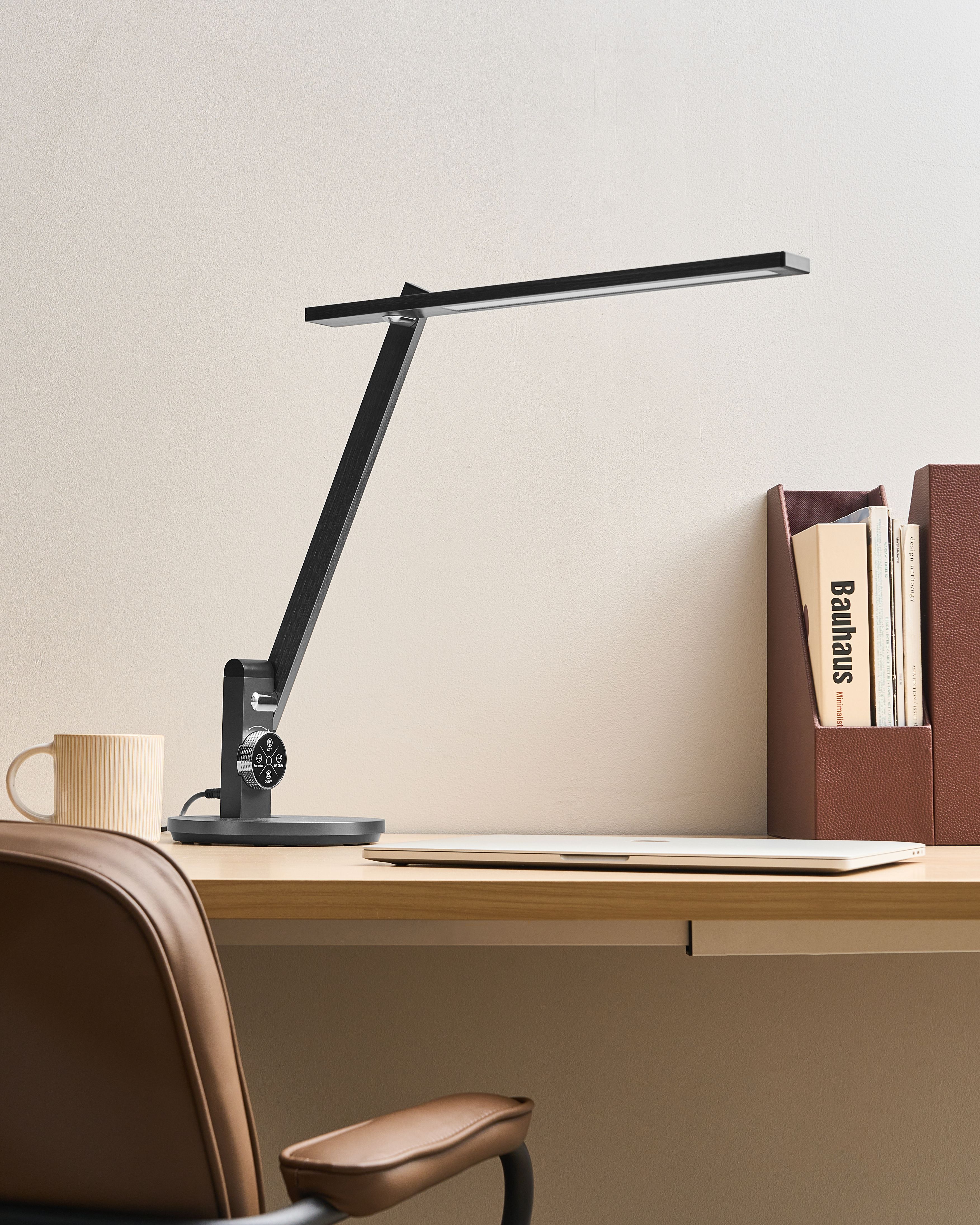 LED Desk Lamp CETUS with Dimmer Grey