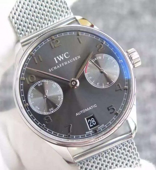 Replica IWC YL Portuguese IW5001 Gray Dial - Top club