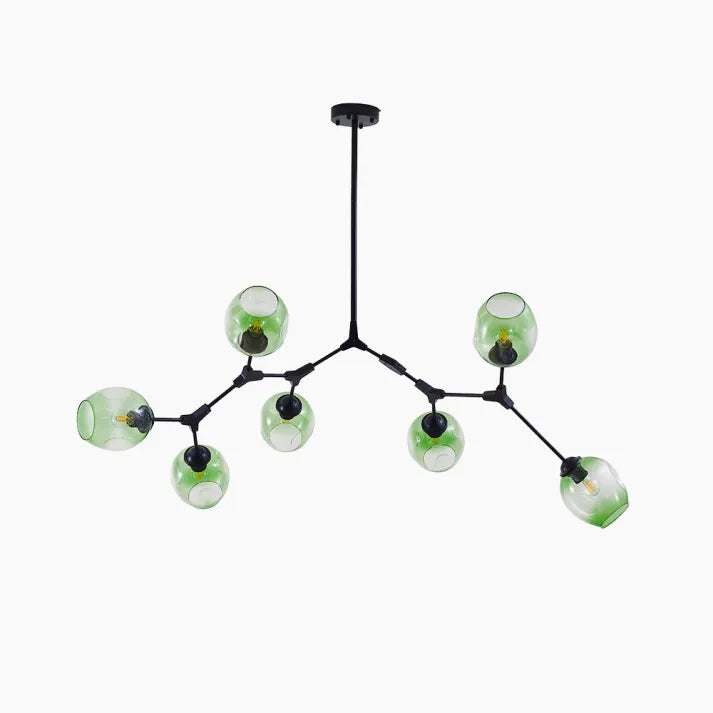 Sputnik Hanglamp met Glazen Bubbels - moderne uitstraling - unieke bubbels - sfeervolle verlichting -