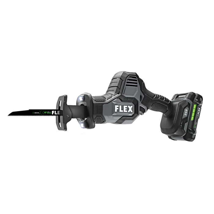 Flex FX2241-1A 24V One Handed Reciprocating Saw Kit (1 x 2.5 Ah)
