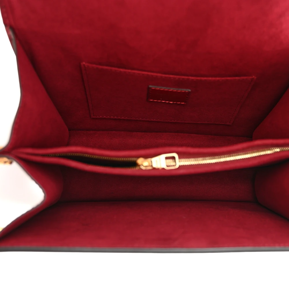 Louis Vuitton Cherry Berry Smooth Calfskin Leather Dauphine MM Brass Hardware Replica1:1High-quality replica