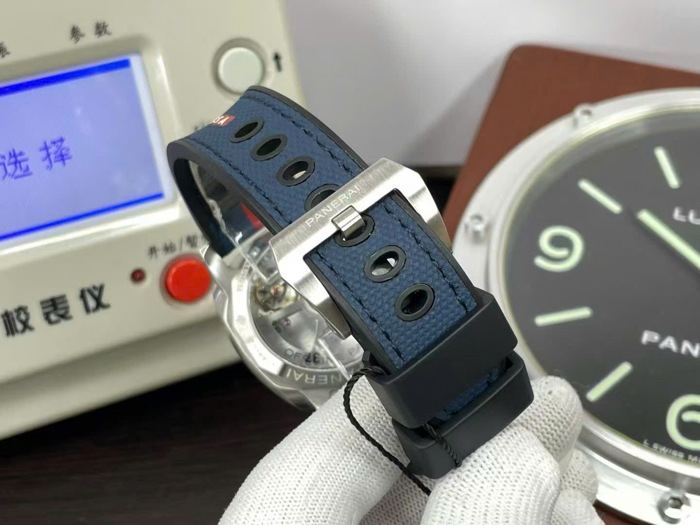 Panerai Imitation Watches Luminor Quaranta BiTempo Luna Rossa PAM1404 Rubbers Strap VSF 40mm - Top club